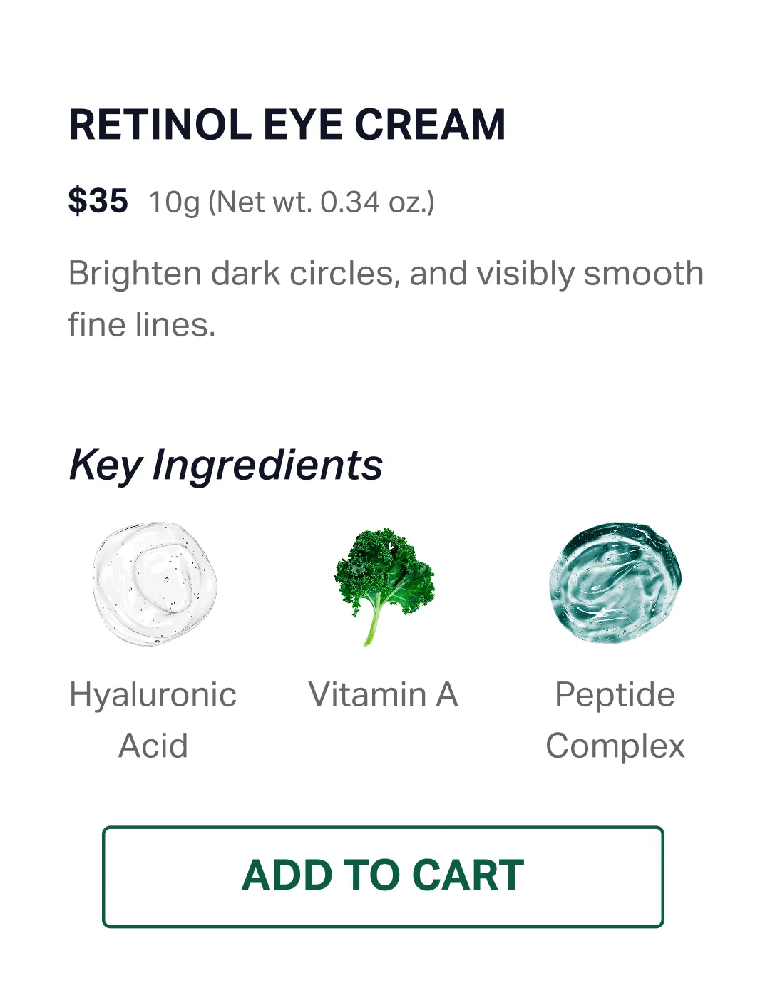 Retinol Repairing Eye Cream