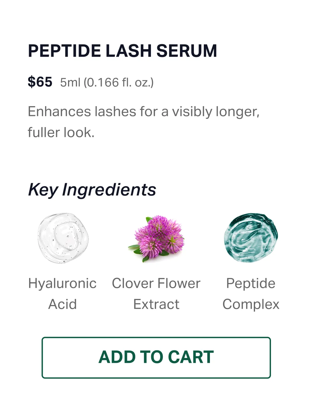 Peptide Lash Nourishing Serum