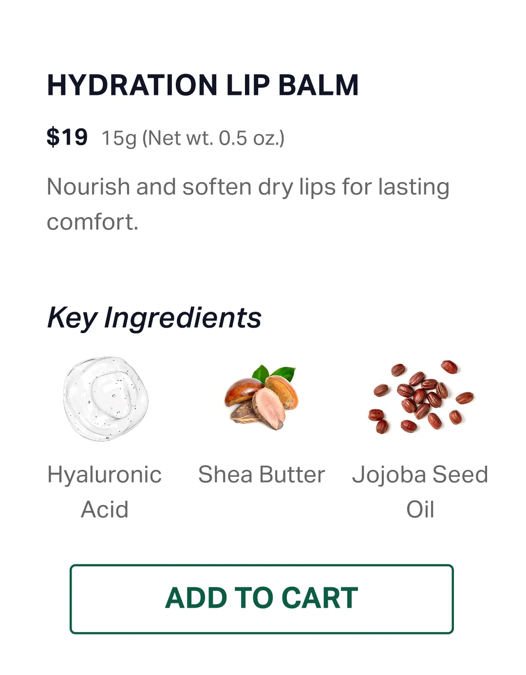 Intensive Hydration Lip Balm