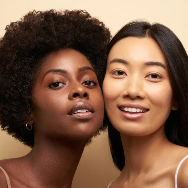 people of color glowing in their own skin thanks to Y'OUR
