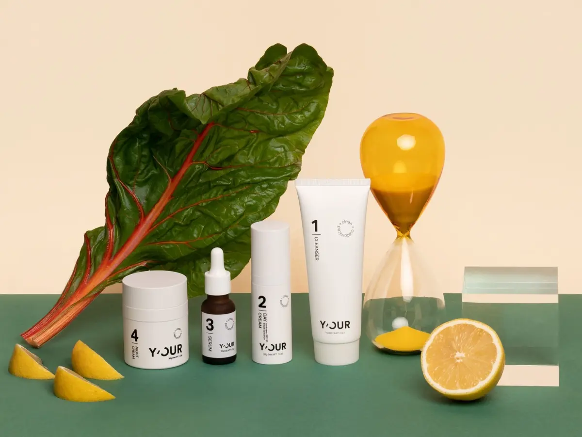 Y'OUR 4-step personalized skincare curated to your unique skin's needs